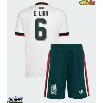 Mexico Erik Lira #6 Replica Away Minikit World Cup 2026 Short Sleeve (+ pants)